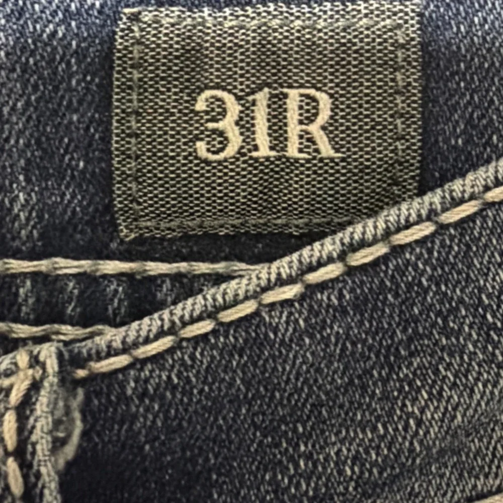 BKE ALEC Straight Leg Jeans sz 31R Medium Wash Stretch - Picture 5 of 7